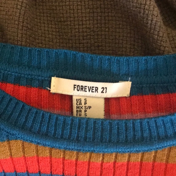 Rainbow sweater top - Picture 3 of 4